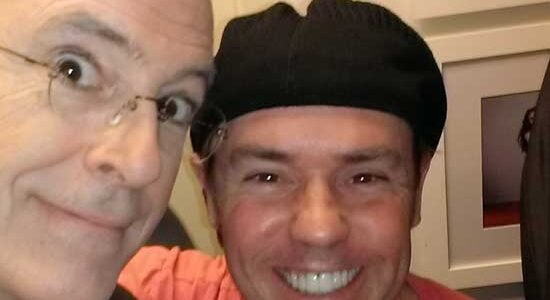 2_home_john_colbert John DiGiulio and Stephen Colbert